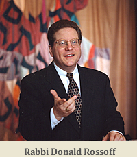 Rabbi Rossoff Bema - Young Picture